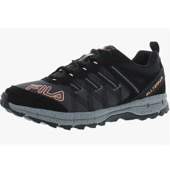 Fila Women's Black Endurance EVO All Terrain Hiking Shoe Worn Once Size 8 - Picture 7 of 7